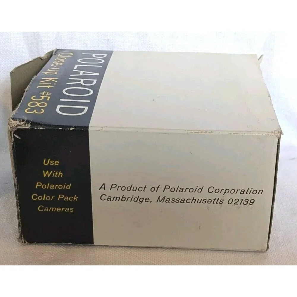 Polaroid Close Up Kit #583 Attachment For Color Pack Cameras Accessory Lens Vtg